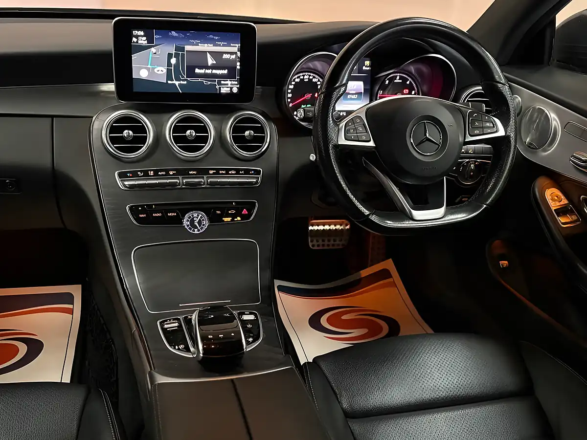Used 2017 Mercedes-Benz C Class AMG Line (premium Plus) Grey - Interior and Exterior details 15