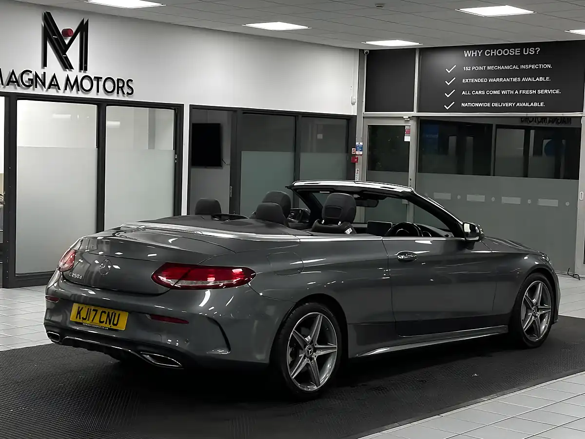Used 2017 Mercedes-Benz C Class AMG Line Premium Plus Grey - Interior and Exterior details 11