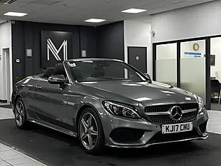 Used 2017 Mercedes-Benz C Class AMG Line Premium Plus Grey - Interior and Exterior details 3