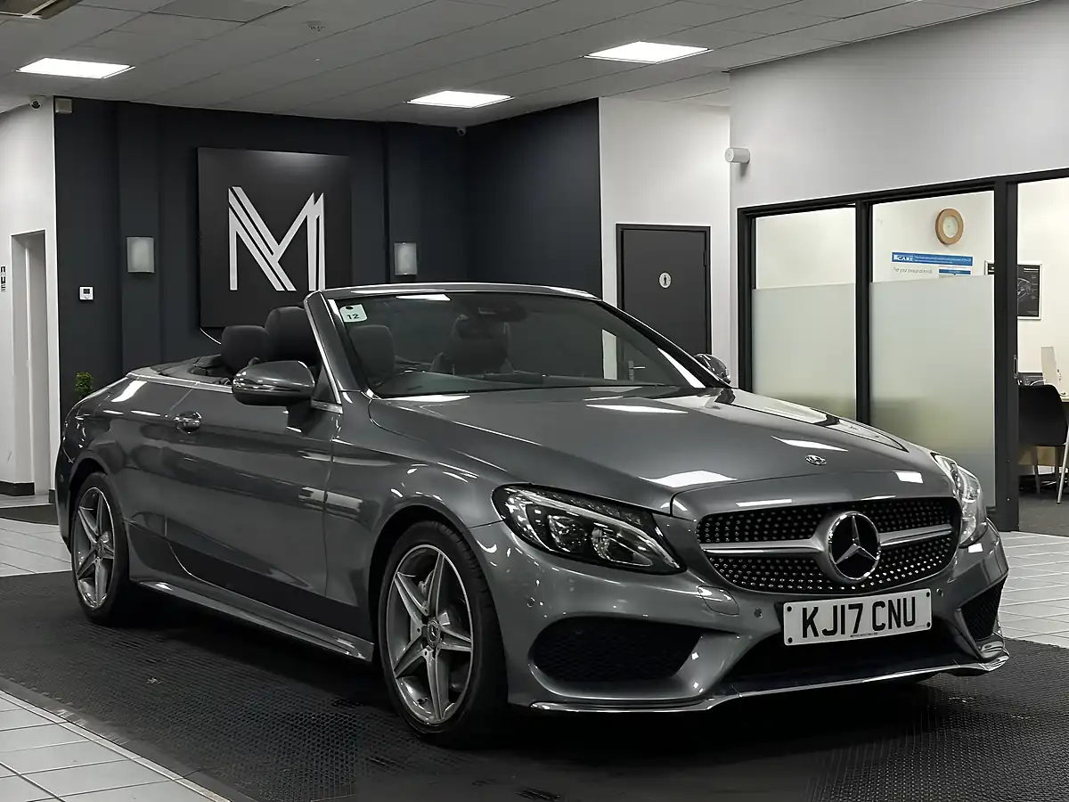 Used 2017 Mercedes-Benz C Class AMG Line Premium Plus Grey - Interior and Exterior details 3