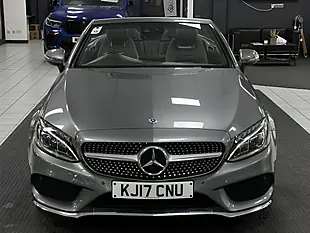 Used 2017 Mercedes-Benz C Class AMG Line Premium Plus Grey - Interior and Exterior details 4
