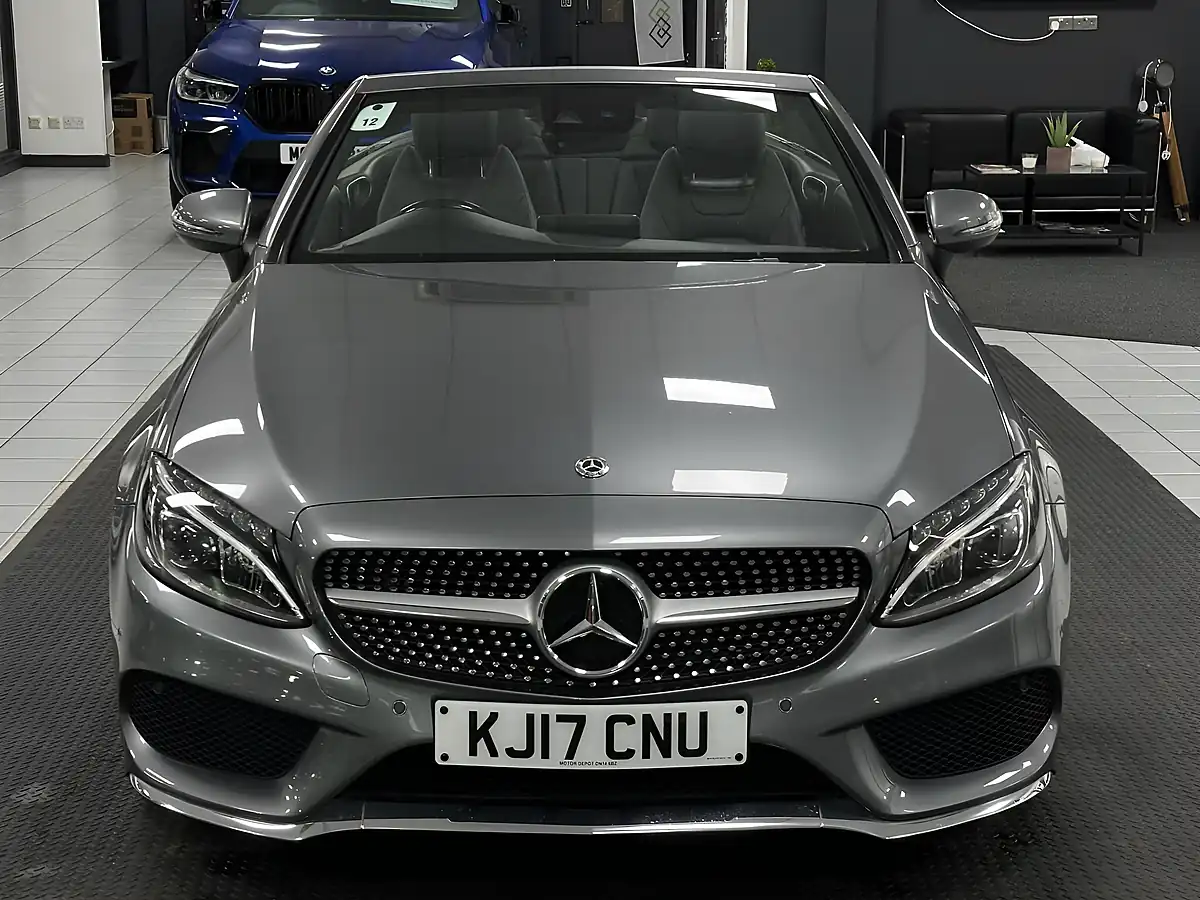 Used 2017 Mercedes-Benz C Class AMG Line Premium Plus Grey - Interior and Exterior details 4