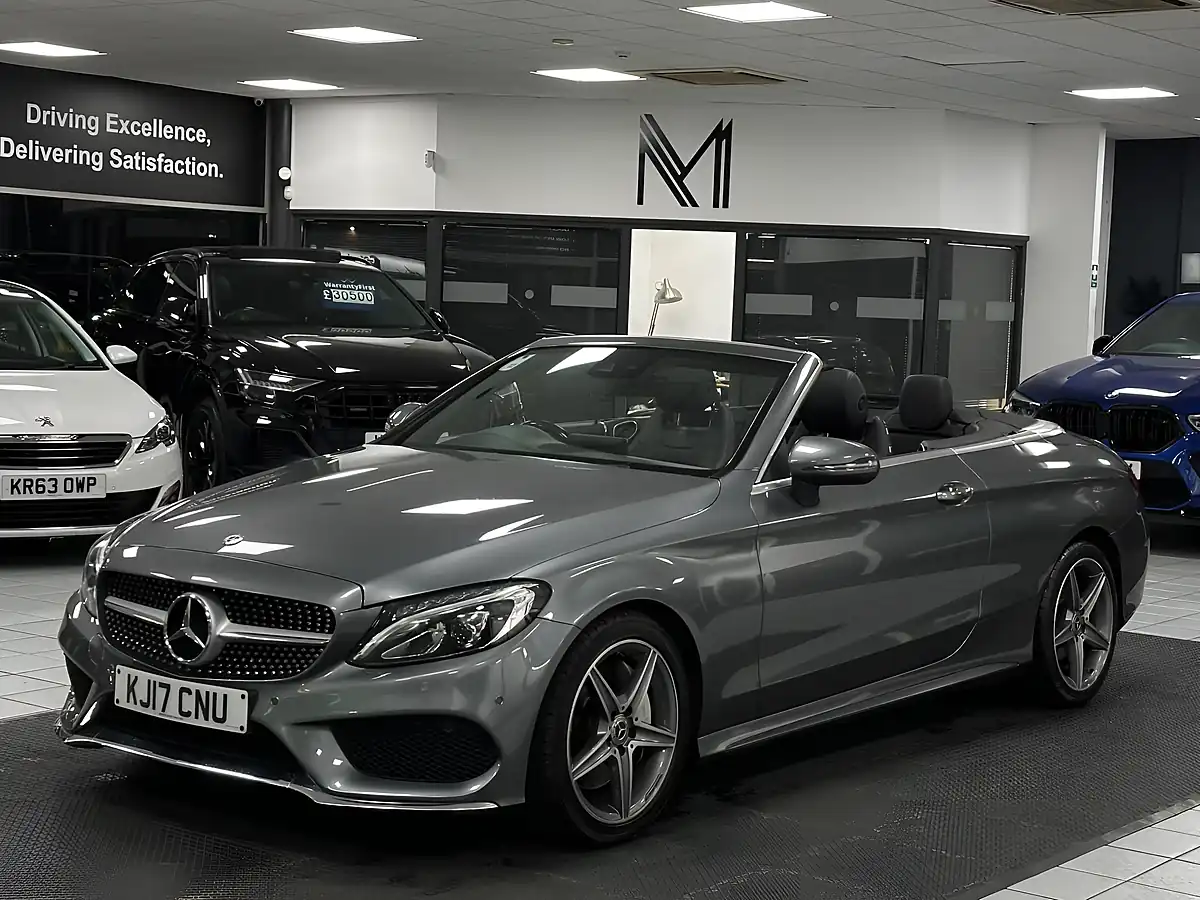 Used 2017 Mercedes-Benz C Class AMG Line Premium Plus Grey - Interior and Exterior details 5