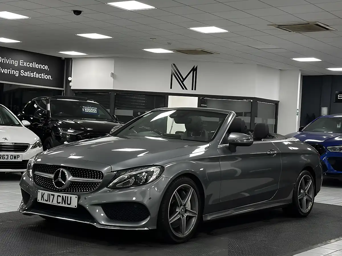 Used 2017 Mercedes-Benz C Class AMG Line Premium Plus Grey - Interior and Exterior details 7