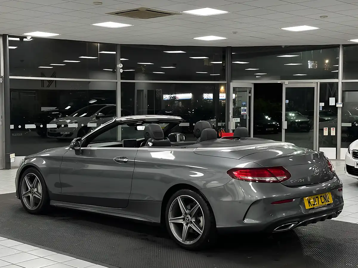 Used 2017 Mercedes-Benz C Class AMG Line Premium Plus Grey - Interior and Exterior details 8