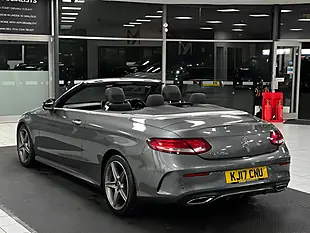 Used 2017 Mercedes-Benz C Class AMG Line Premium Plus Grey - Interior and Exterior details 9