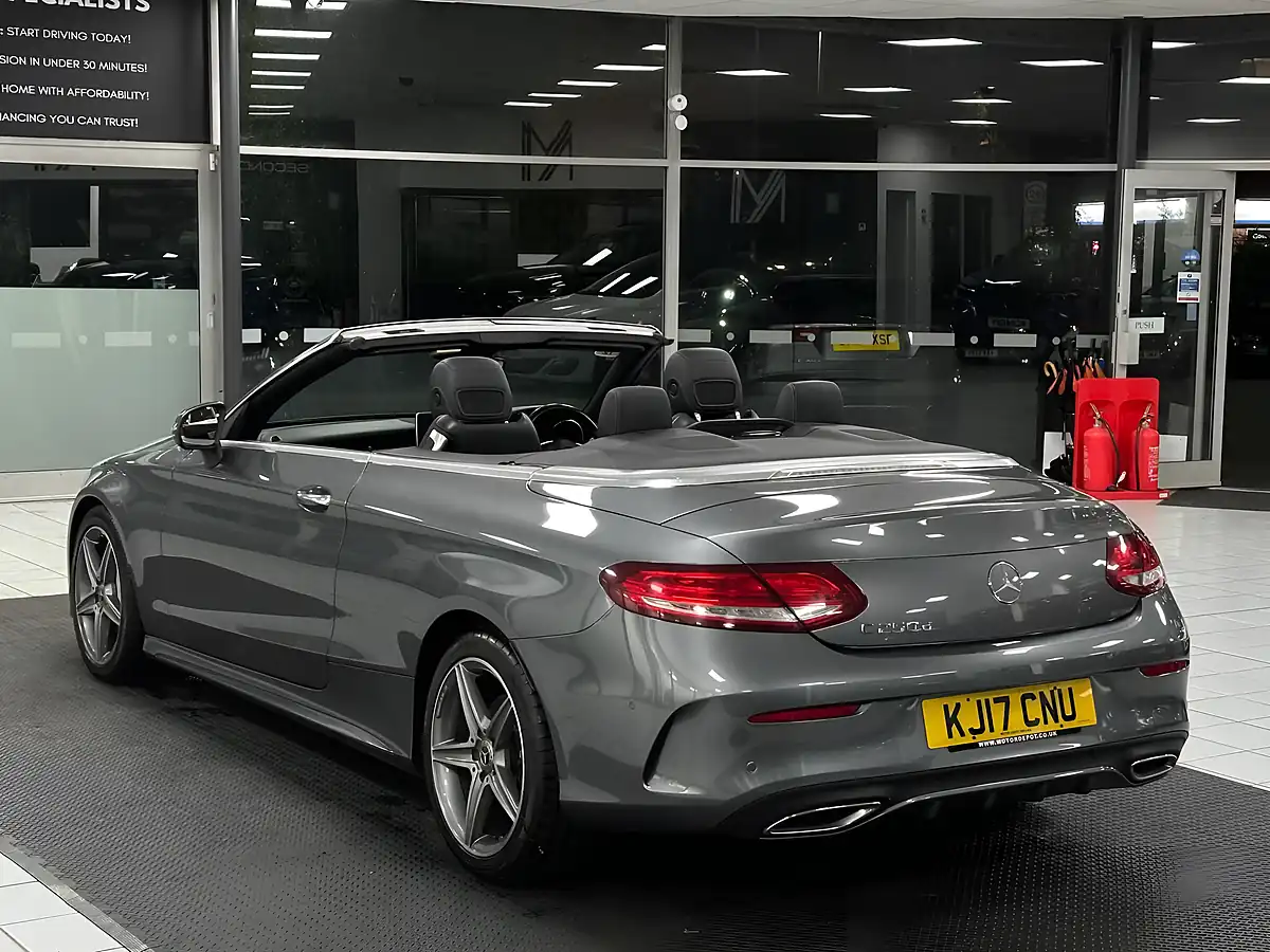 Used 2017 Mercedes-Benz C Class AMG Line Premium Plus Grey - Interior and Exterior details 9