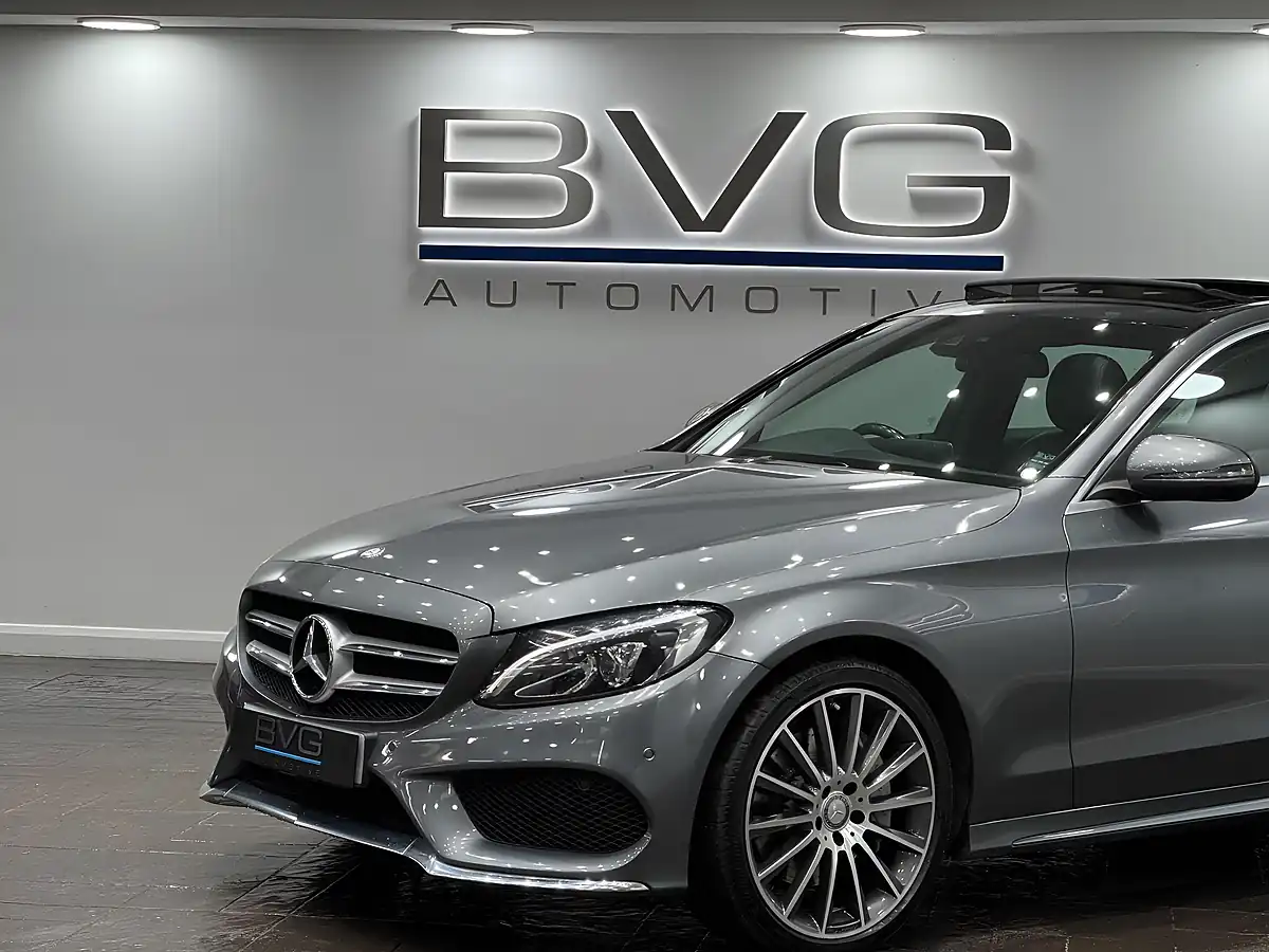 Used 2017 Mercedes-Benz C Class AMG Line (premium Plus) Grey - Interior and Exterior details 10