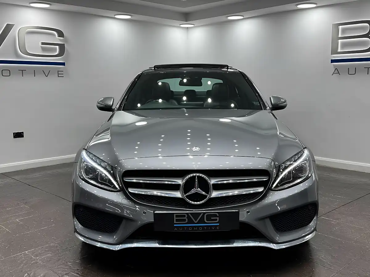 Used 2017 Mercedes-Benz C Class AMG Line (premium Plus) Grey - Interior and Exterior details 4
