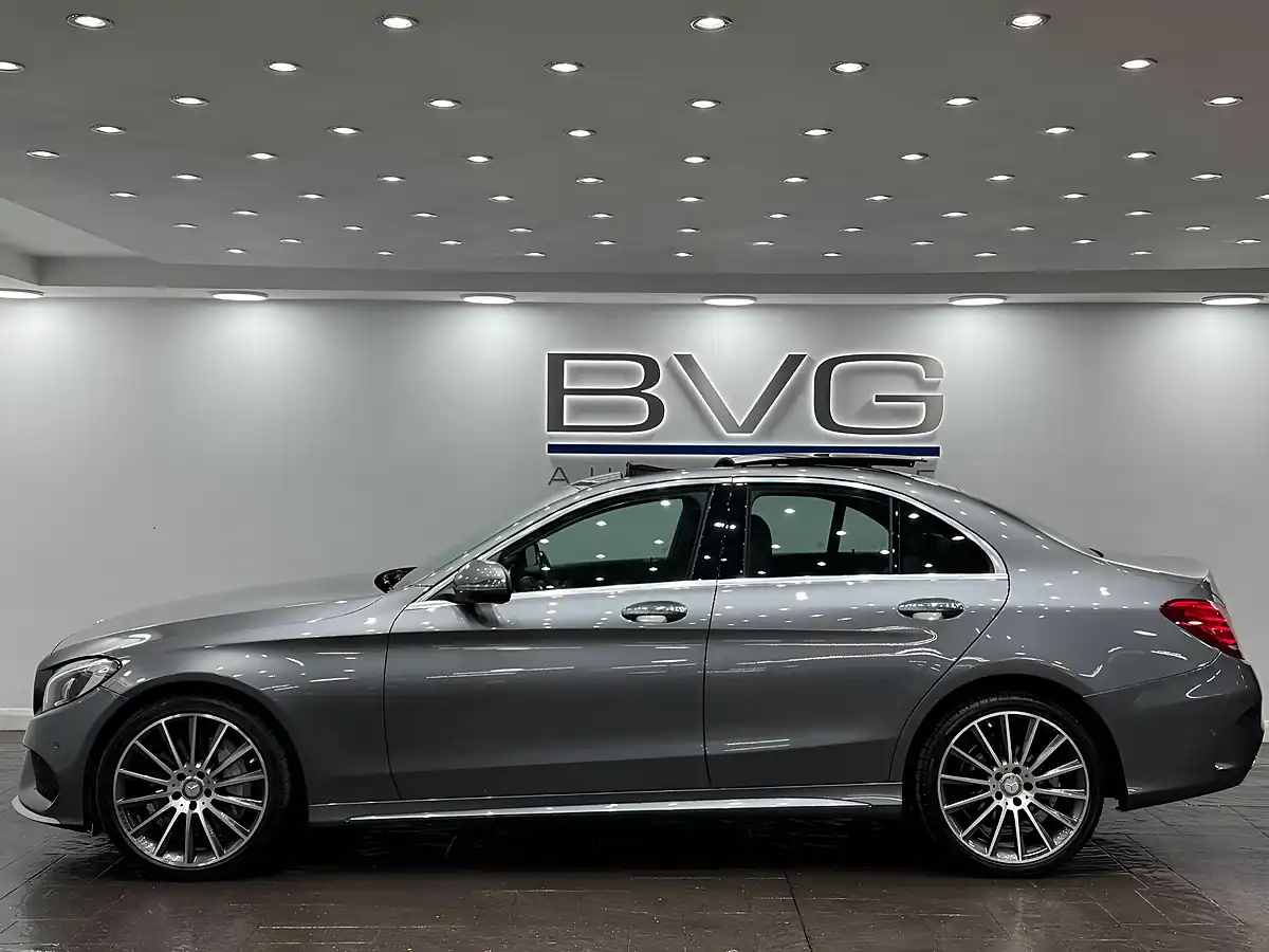 Used 2017 Mercedes-Benz C Class AMG Line (premium Plus) Grey - Interior and Exterior details 7
