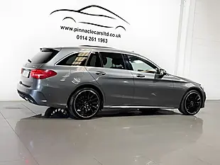 Used 2017 Mercedes-Benz C Class AMG Line (premium Plus) Grey - Interior and Exterior details 10