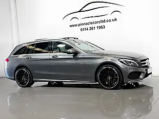 Used 2017 Mercedes-Benz C Class AMG Line (premium Plus) Grey - Interior and Exterior details 11