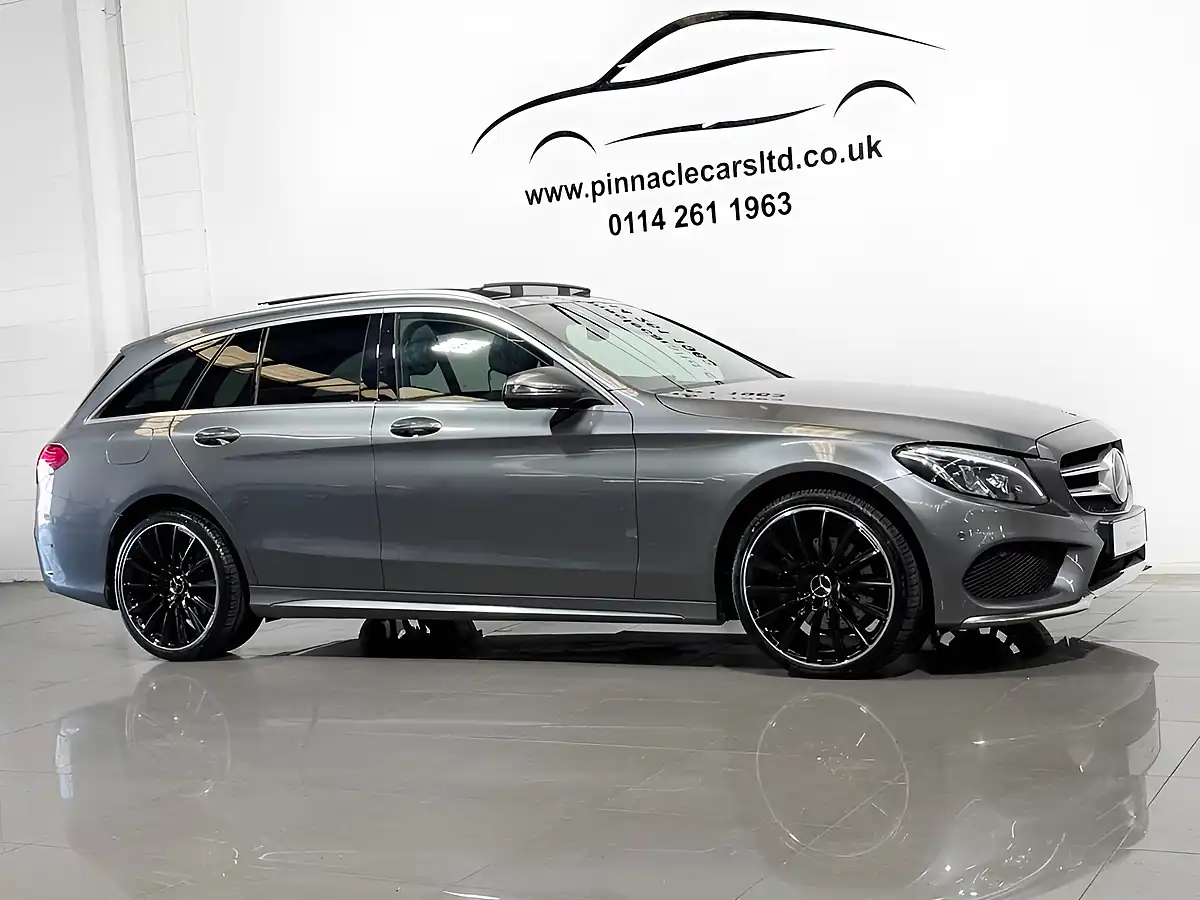 Used 2017 Mercedes-Benz C Class AMG Line (premium Plus) Grey - Interior and Exterior details 11