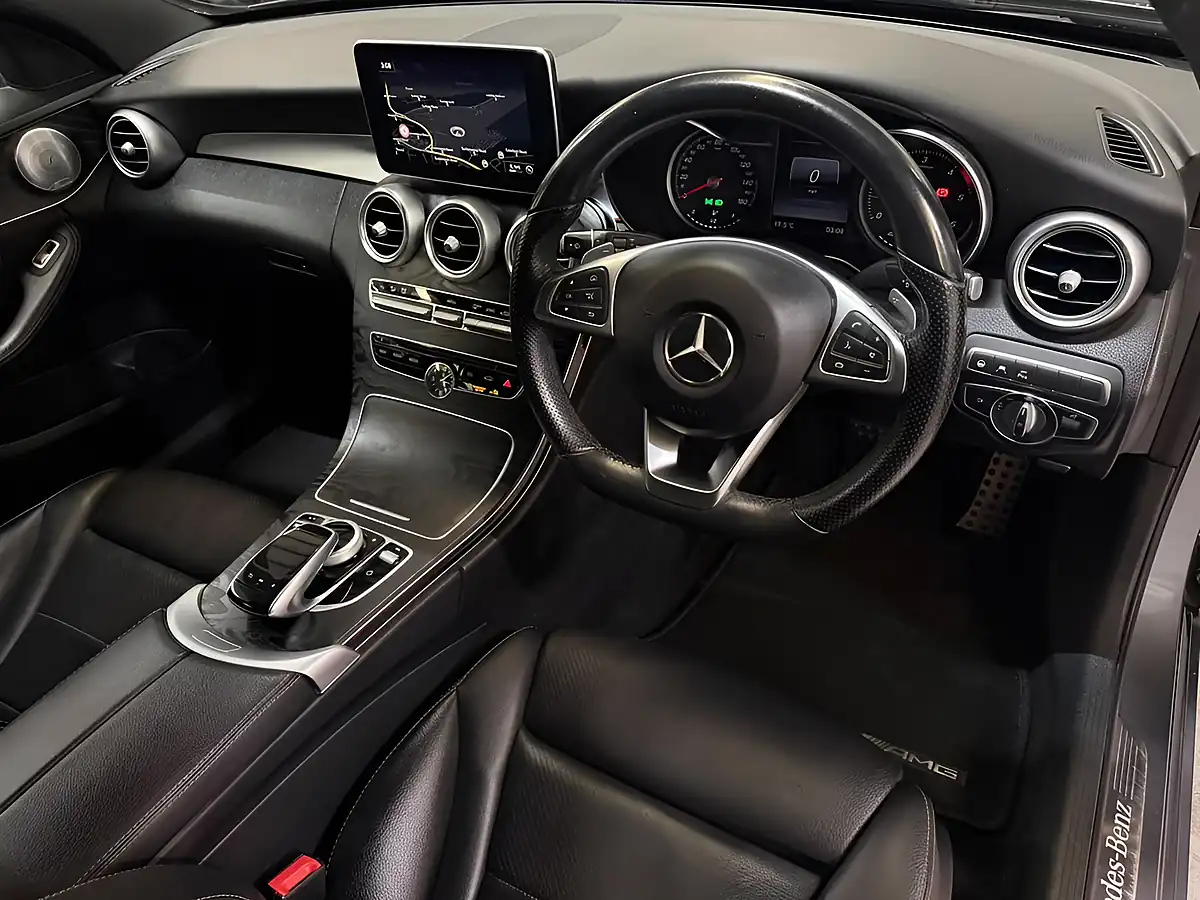 Used 2017 Mercedes-Benz C Class AMG Line (premium Plus) Grey - Interior and Exterior details 3