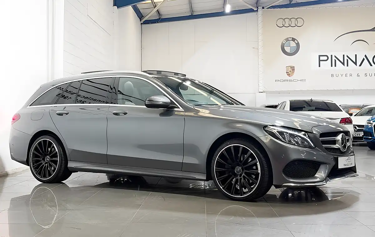 Used 2017 Mercedes-Benz C Class AMG Line (premium Plus) Grey - Interior and Exterior details 5