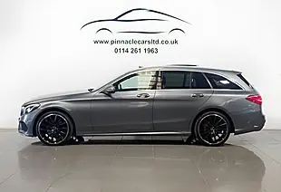 Used 2017 Mercedes-Benz C Class AMG Line (premium Plus) Grey - Interior and Exterior details 6