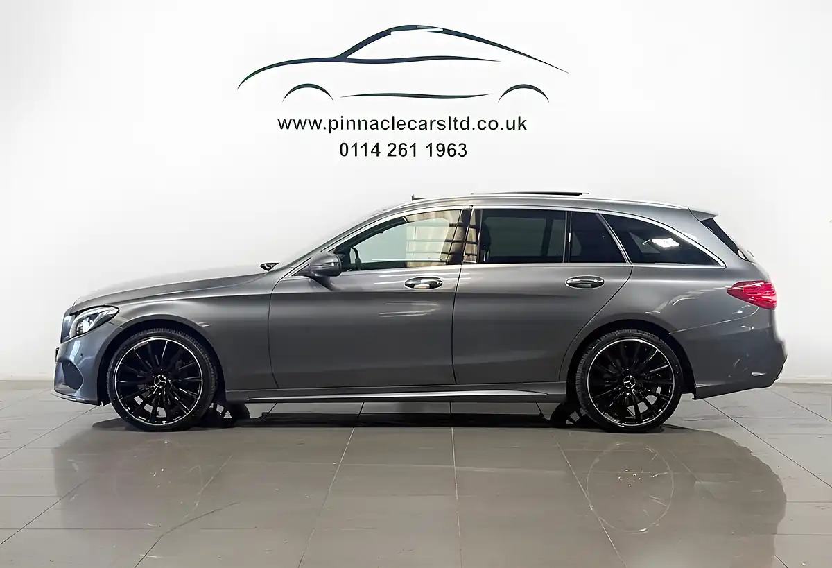 Used 2017 Mercedes-Benz C Class AMG Line (premium Plus) Grey - Interior and Exterior details 6
