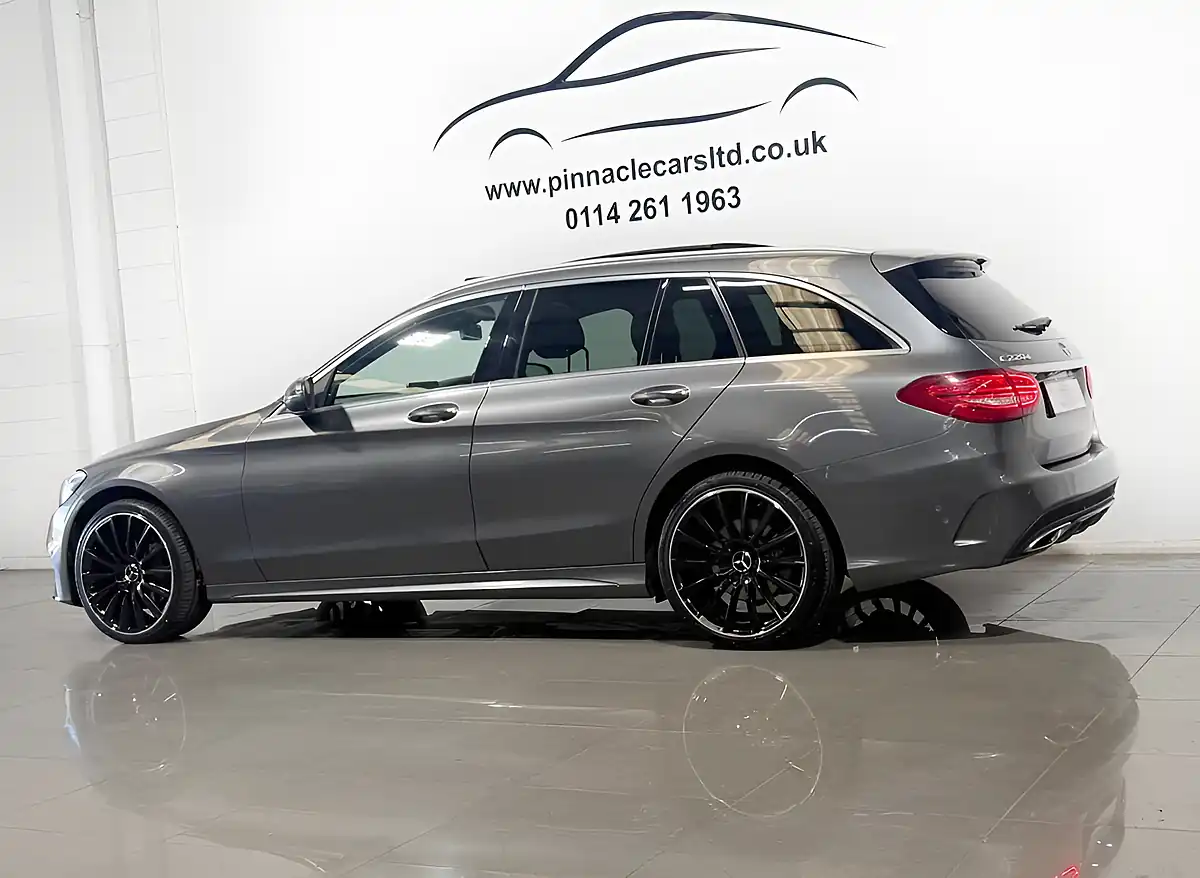 Used 2017 Mercedes-Benz C Class AMG Line (premium Plus) Grey - Interior and Exterior details 7
