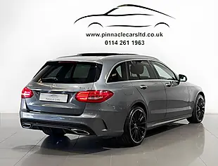 Used 2017 Mercedes-Benz C Class AMG Line (premium Plus) Grey - Interior and Exterior details 9