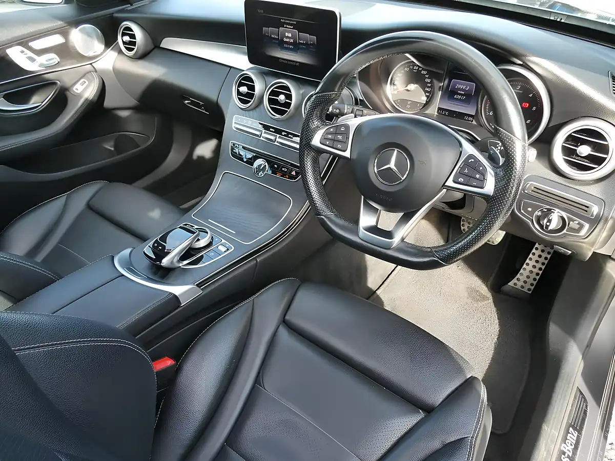 Used 2017 Mercedes-Benz C Class AMG Line (premium Plus) Grey - Interior and Exterior details 3