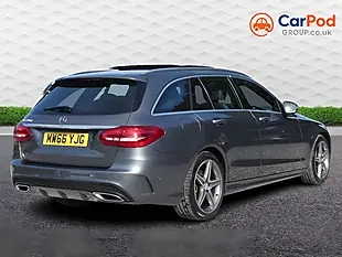 Used 2017 Mercedes-Benz C Class AMG Line (premium Plus) Grey - Interior and Exterior details 4
