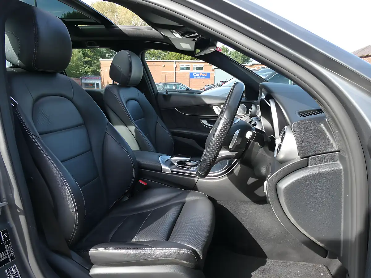 Used 2017 Mercedes-Benz C Class AMG Line (premium Plus) Grey - Interior and Exterior details 6