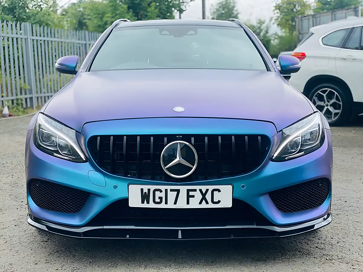 Used 2017 Mercedes-Benz C Class AMG Line Premium Plus Silver - Interior and Exterior details 2