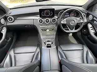 Used 2017 Mercedes-Benz C Class AMG Line Premium Plus Silver - Interior and Exterior details 4