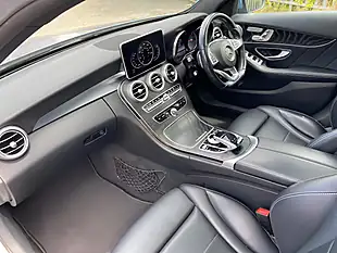 Used 2017 Mercedes-Benz C Class AMG Line Premium Plus Silver - Interior and Exterior details 5