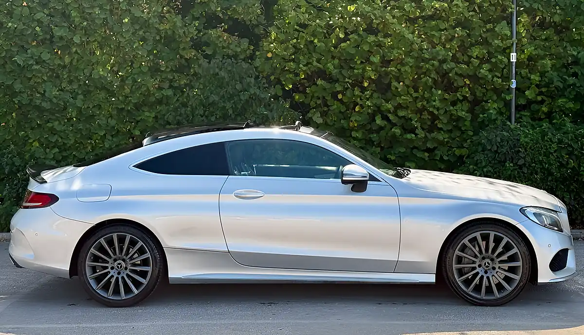 Used 2017 Mercedes-Benz C Class AMG Line Premium Plus Silver - Interior and Exterior details 10