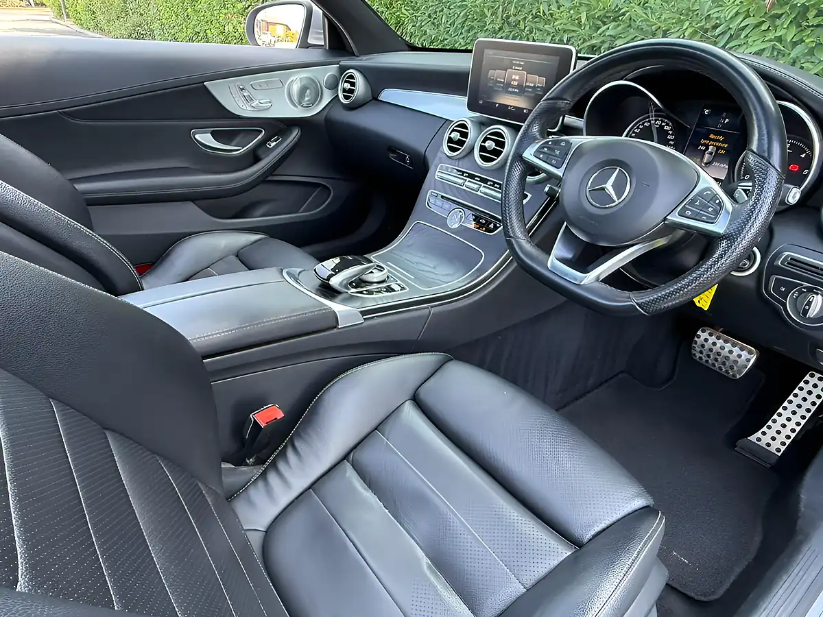 Used 2017 Mercedes-Benz C Class AMG Line Premium Plus Silver - Interior and Exterior details 12
