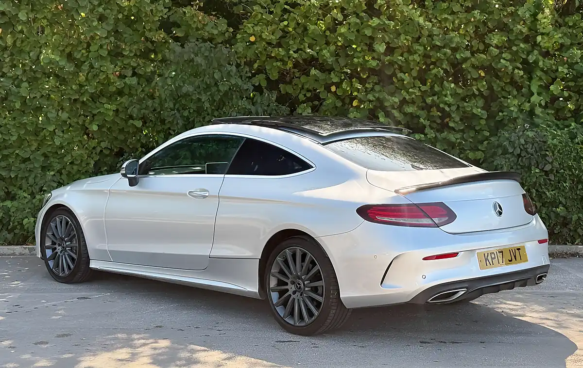 Used 2017 Mercedes-Benz C Class AMG Line Premium Plus Silver - Interior and Exterior details 3