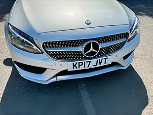 Used 2017 Mercedes-Benz C Class AMG Line Premium Plus Silver - Interior and Exterior details 9
