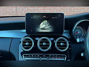 Used 2017 Mercedes-Benz C Class AMG Line (premium Plus) White - Interior and Exterior details 13