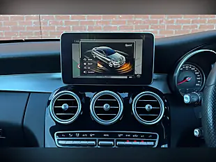 Used 2017 Mercedes-Benz C Class AMG Line (premium Plus) White - Interior and Exterior details 14