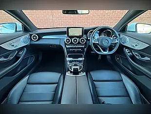 Used 2017 Mercedes-Benz C Class AMG Line (premium Plus) White - Interior and Exterior details 2