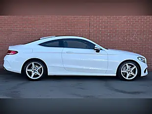 Used 2017 Mercedes-Benz C Class AMG Line (premium Plus) White - Interior and Exterior details 3