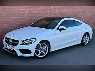 Used 2017 Mercedes-Benz C Class AMG Line (premium Plus) White - Interior and Exterior details 7