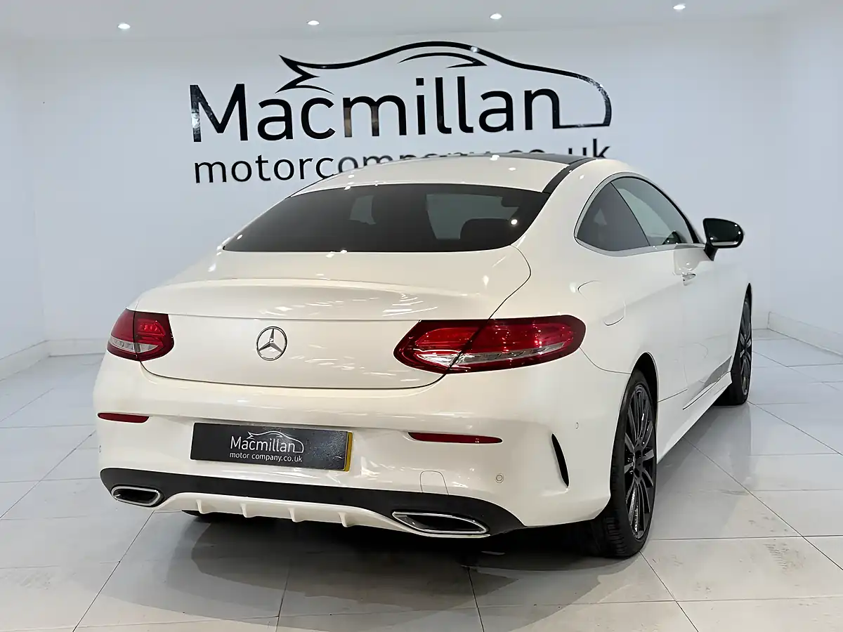Used 2017 Mercedes-Benz C Class AMG Line Premium Plus White - Interior and Exterior details 10