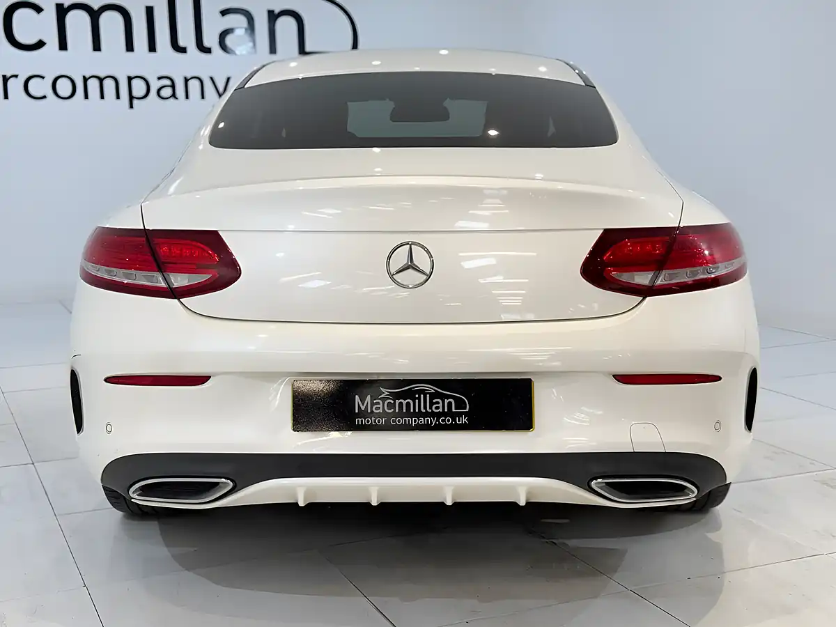 Used 2017 Mercedes-Benz C Class AMG Line Premium Plus White - Interior and Exterior details 12