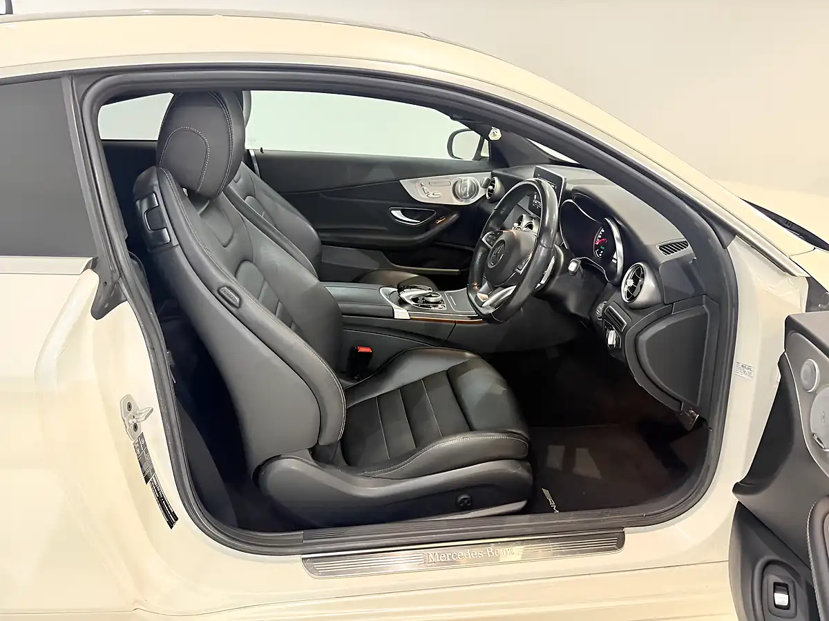 Used 2017 Mercedes-Benz C Class AMG Line Premium Plus White - Interior and Exterior details 16