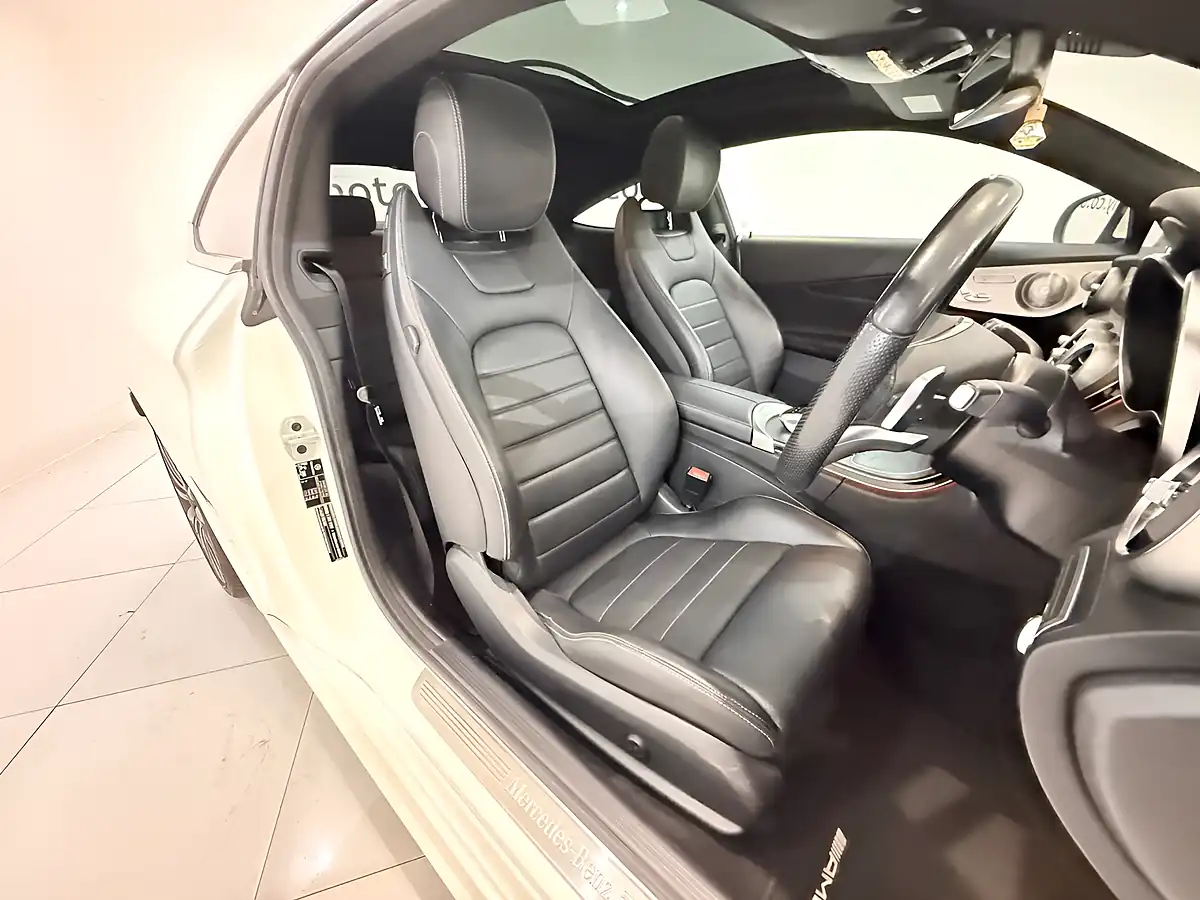 Used 2017 Mercedes-Benz C Class AMG Line Premium Plus White - Interior and Exterior details 17