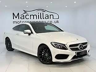 Used 2017 Mercedes-Benz C Class AMG Line Premium Plus White - Interior and Exterior details 2