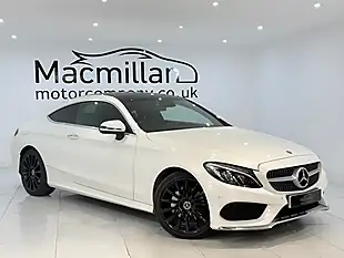 Used 2017 Mercedes-Benz C Class AMG Line Premium Plus White - Interior and Exterior details 3