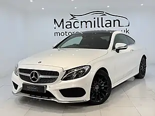 Used 2017 Mercedes-Benz C Class AMG Line Premium Plus White - Interior and Exterior details 5