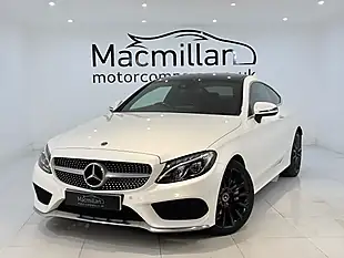 Used 2017 Mercedes-Benz C Class AMG Line Premium Plus White - Interior and Exterior details 6