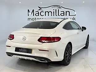 Used 2017 Mercedes-Benz C Class AMG Line Premium Plus White - Interior and Exterior details 9