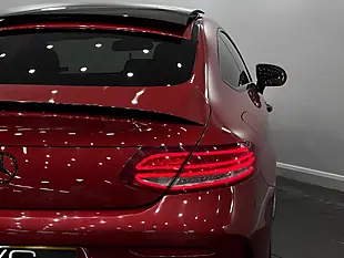 Used 2017 Mercedes-Benz C Class AMG Line (premium) Red - Interior and Exterior details 11