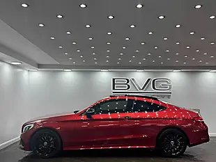 Used 2017 Mercedes-Benz C Class AMG Line (premium) Red - Interior and Exterior details 6