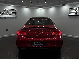Used 2017 Mercedes-Benz C Class AMG Line (premium) Red - Interior and Exterior details 9